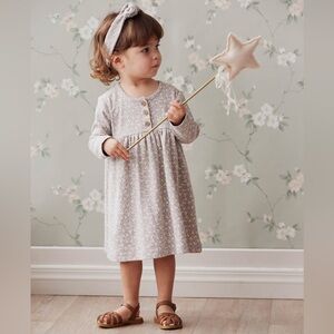 Jamie Kay - Organic Cotton Bridget Dress - Rosalie Field Raindrop